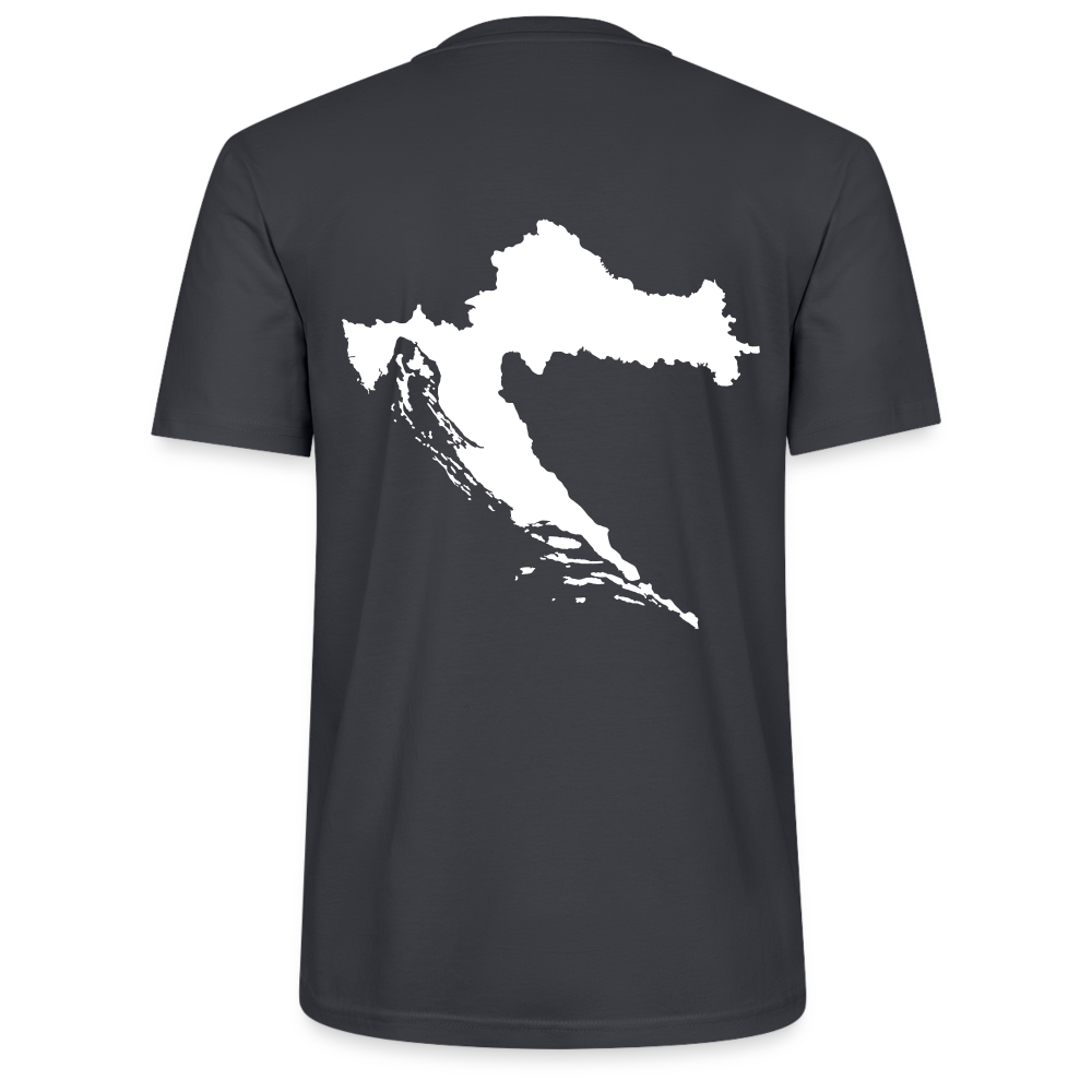 Croatia T-Shirt - India Ink Grey